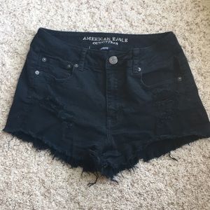High waisted shorts